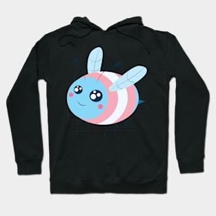 Trans Pride Bee Hoodie